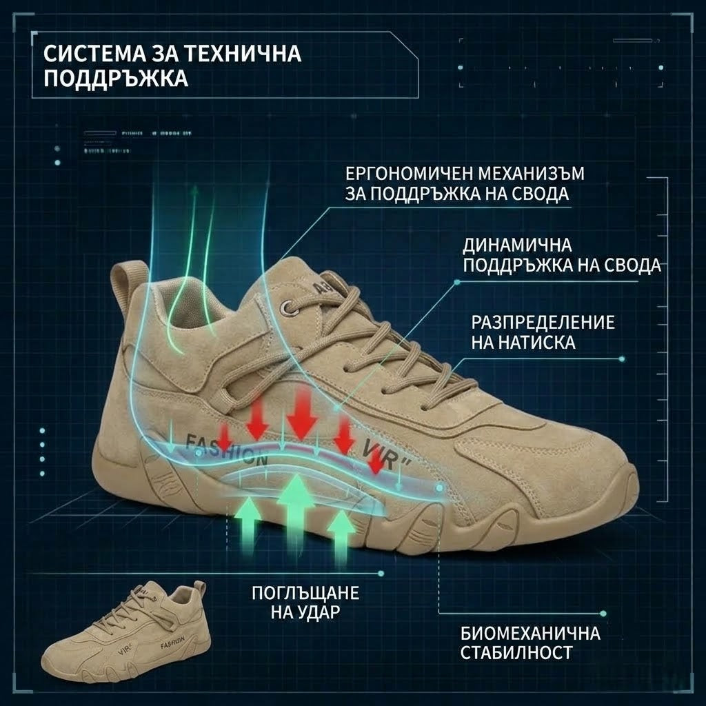 【⏰60% отстъпка днес! Не пропускайте!】AMBETALE®Ергономично проектирани ортопедични обувки за ходене, абсорбиращи ударите✅️Здравословни ортопедични обувки, създадени специално за европейски мъже.