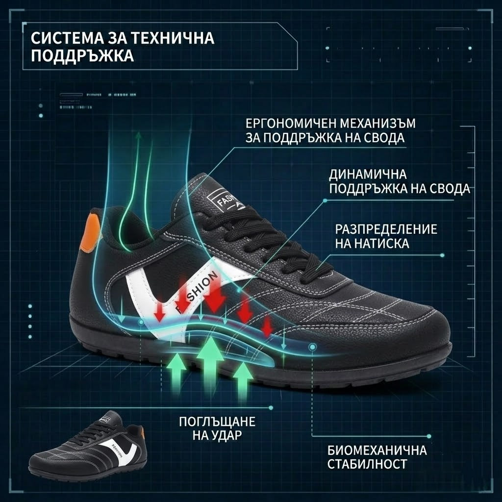 AMBETALE®|【⏰70% отстъпка днес! Не пропускайте!】Ергономично проектирани ортопедични обувки за ходене, абсорбиращи ударите✅️Здравословни ортопедични обувки, проектирани специално за европейски мъже