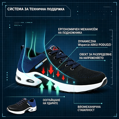 【⏰60% отстъпка днес! Не пропускайте!】AMBETALE® Ергономично проектирани ортопедични обувки за ходене с подплатени протектори✅️ Здравословни ортопедични обувки, проектирани специално за европейски мъже.