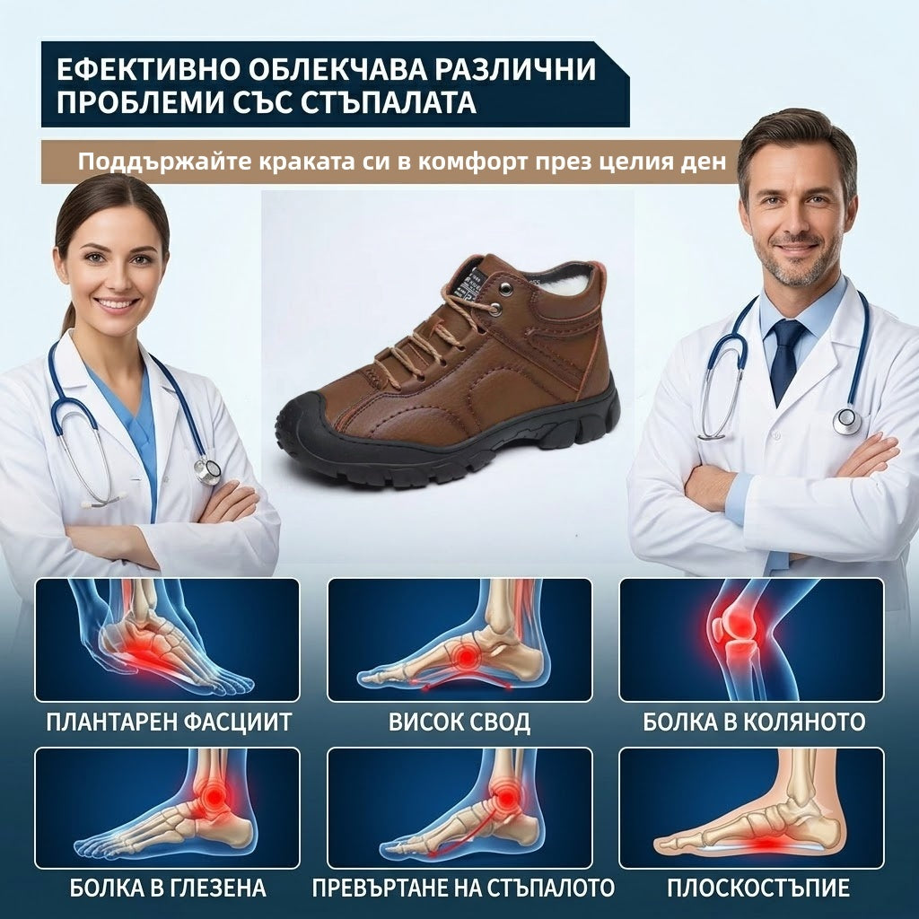 AMBETALE®| Специално предложение за днес: 70% отстъпка – не пропускайте! ⏰ Ергономични ортопедични зимни обувки,✅които ефективно облекчават болките в стъпалата,коленете и гърба