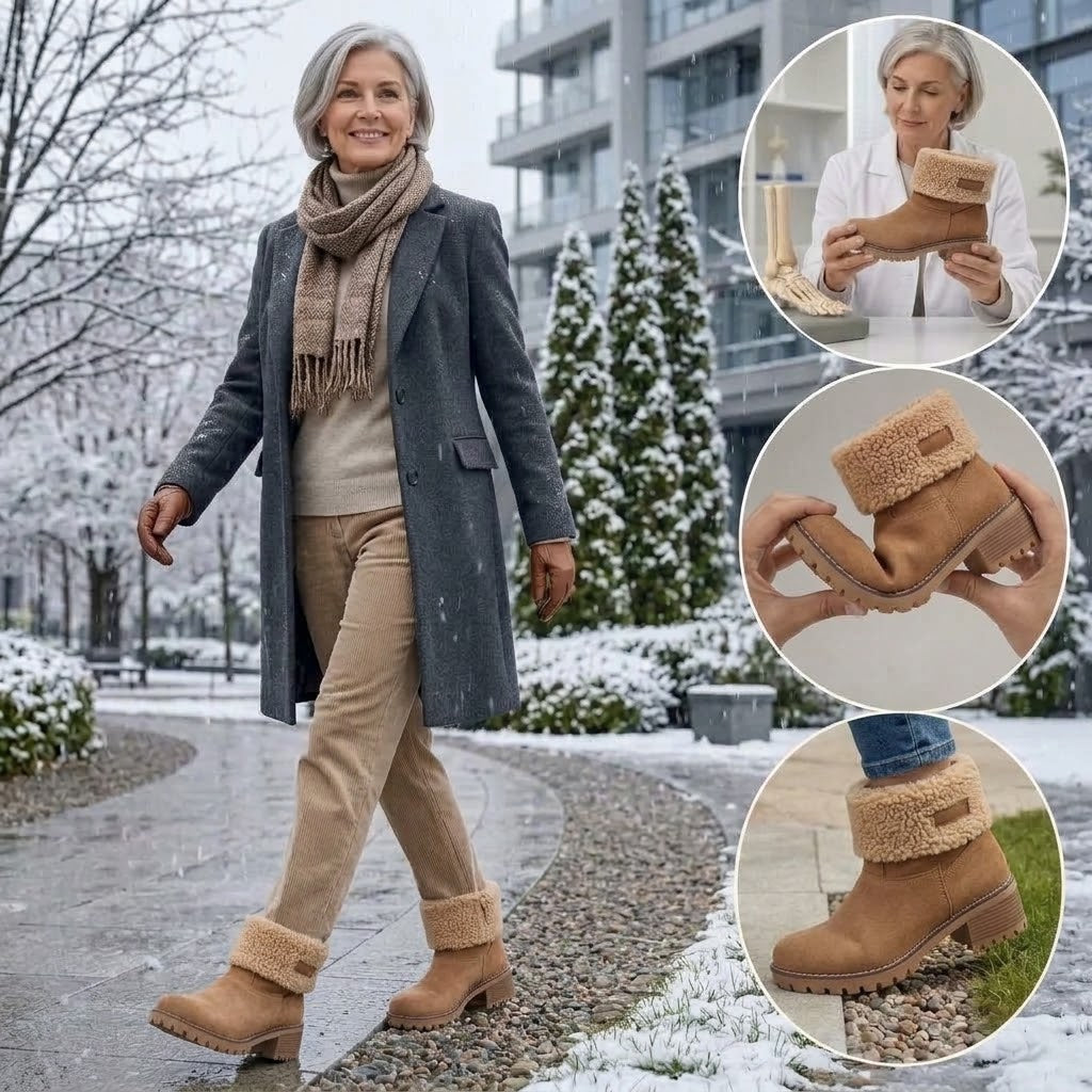 AMBETALE®|(🎉 Специална оферта за днес: 70% отстъпка – не я пропускайте!) ⏰ Ергономични ортопедични зимни обувки, които ефективно облекчават болките в стъпалата, коленете и гърба.