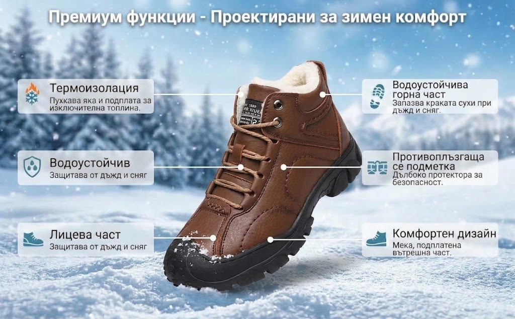 AMBETALE®| Специално предложение за днес: 70% отстъпка – не пропускайте! ⏰ Ергономични ортопедични зимни обувки,✅които ефективно облекчават болките в стъпалата,коленете и гърба