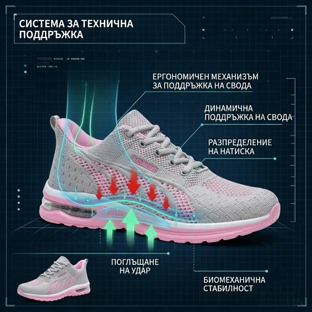 【⏰60% отстъпка днес! Не пропускайте!】Ергономично проектирани ортопедични обувки за ходене, абсорбиращи ударите✅️Здравословни ортопедични обувки, създадени специално за европейски жени.